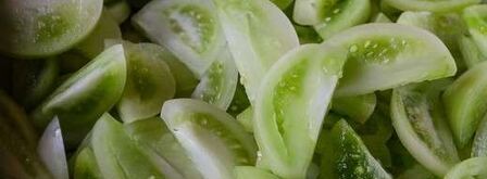 зеленые помидоры по-корейски. Шаг 3