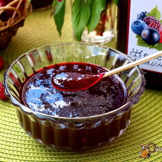 Рецепт желе из малины на зиму