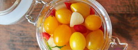 желтые помидоры на зиму. Шаг 4