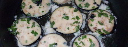 баклажано-кабачковые горки в кляре. Шаг 2