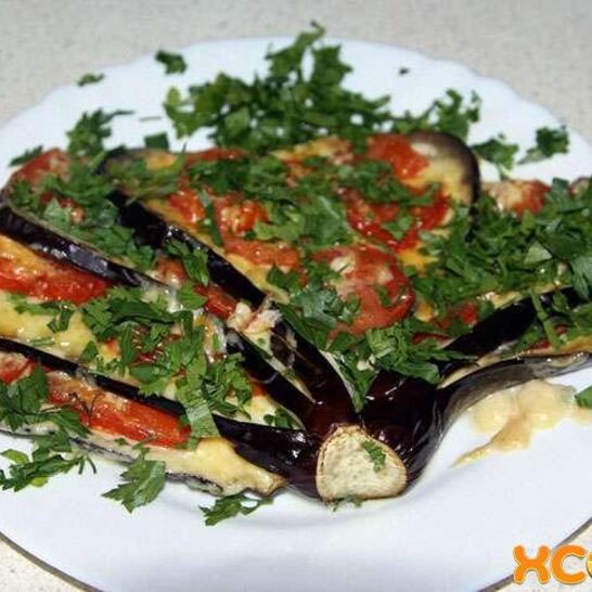 Рецепт блюда павлиньего хвоста иза баклажанова