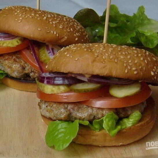 Рецепт гамбургер