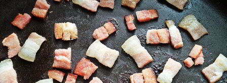 бутерброд с яйцом и беконом. Шаг 2