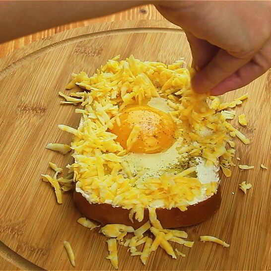 Рецепт бутерброд с яйцом