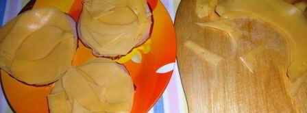 бутерброды футбольный мяч. Шаг 6