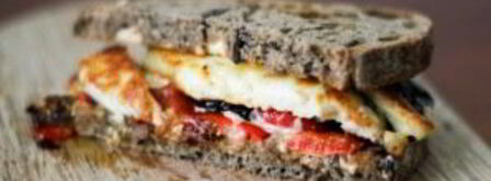 бутерброды с баклажанами и чесноком. Шаг 6