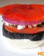 Бутерброды с баклажанами