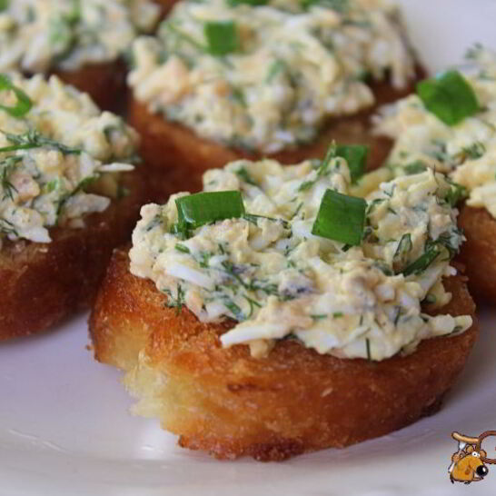 Рецепт бутерброды с консервированным лососем