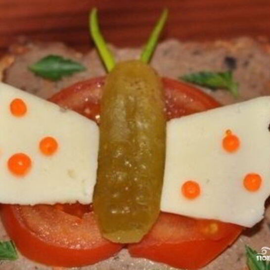 Рецепт бутерброды с паштетом