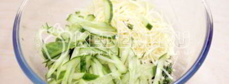 бутерброды с салатом. Шаг 3