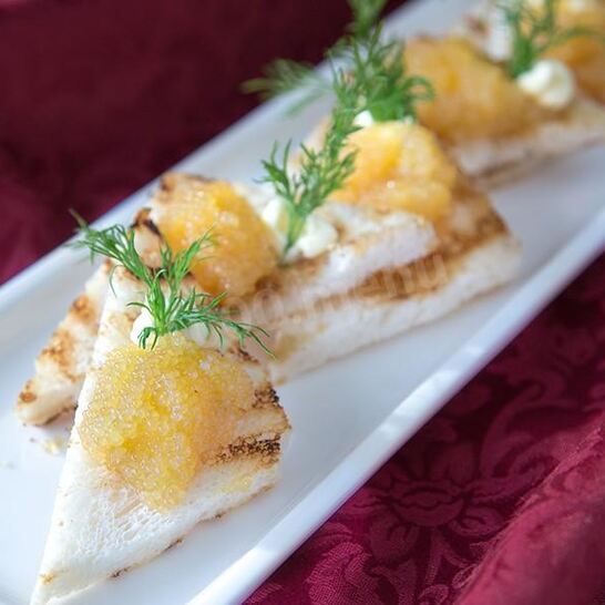 Рецепт бутерброды с щучьей икрой