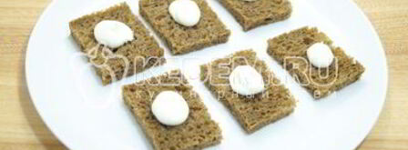 бутерброды с сельдью. Шаг 3