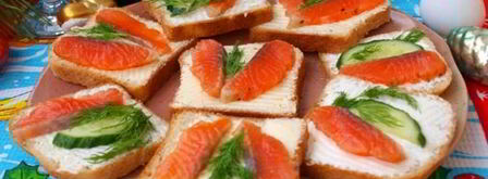 бутерброды с семгой. Шаг 6