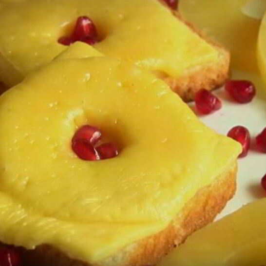 Рецепт бутерброды с сыром и ананасами