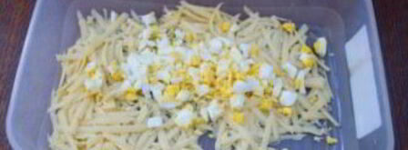 бутерброды с сыром и чесноком. Шаг 4