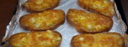 бутерброды с сыром и чесноком. Шаг 6