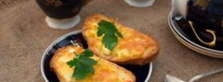 бутерброды с сыром и чесноком. Шаг 7