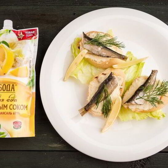 Рецепт бутерброды золотая рыбка