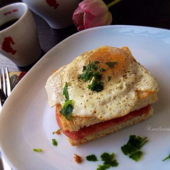 Рецепт французкий бутерброд крок-мадам