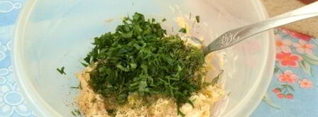 горячие бутерброды с сыром и зеленью. Шаг 4