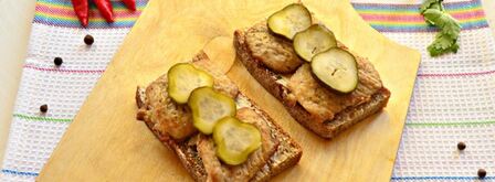 горячие бутерброды со свининой. Шаг 4