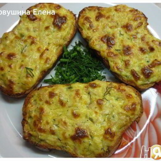 Горячие бутерброды Творожные