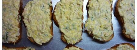 горячие бутерброды творожные. Шаг 8