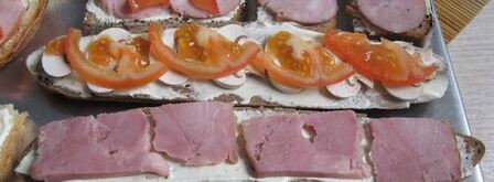 горячие бутерброды в духовке. Шаг 5