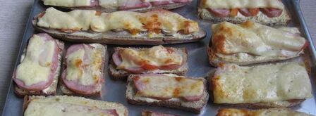 горячие бутерброды в духовке. Шаг 8