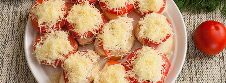 горячие бутерброды в микроволновке. Шаг 8