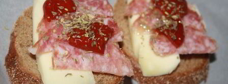 горячие бутерброды в средиземноморском стиле. Шаг 5