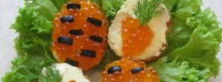 маленькие бутерброды с икрой. Шаг 5