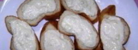 маленькие бутерброды с красной рыбой. Шаг 3