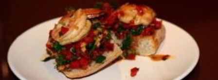 острые бутерброды с креветками. Шаг 7