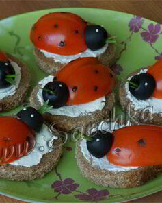 Праздничные бутерброды