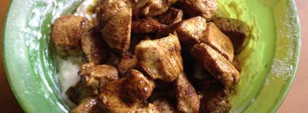 сырный кекс с курицей. Шаг 5