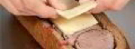 закрытые бутерброды с красной капустой. Шаг 3