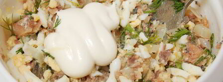 запеченные бутерброды с рыбой. Шаг 3