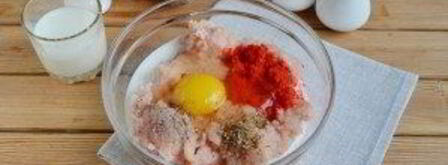 домашние сосиски из курицы. Шаг 3