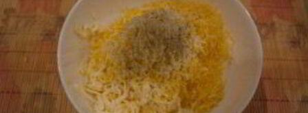 еврейская закуска из сыра. Шаг 3