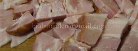 фарфалле в пиве с баклажанами и беконом. Шаг 18