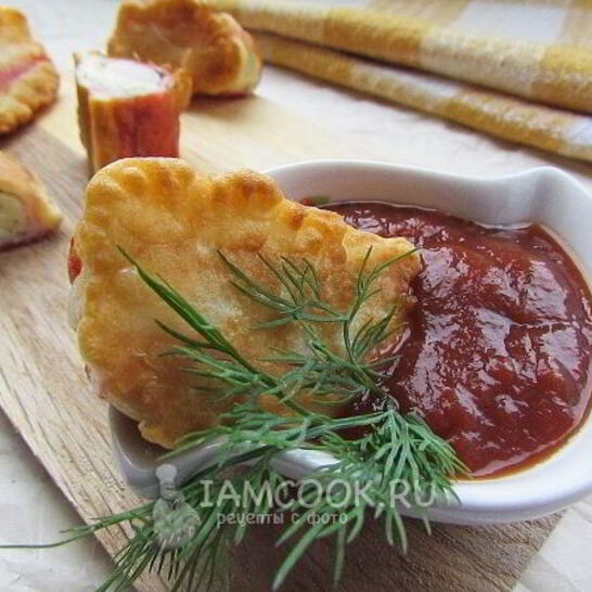 Рецепт фаршированные крабовые палочки в кляре