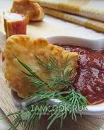 Фаршированные крабовые палочки в кляре