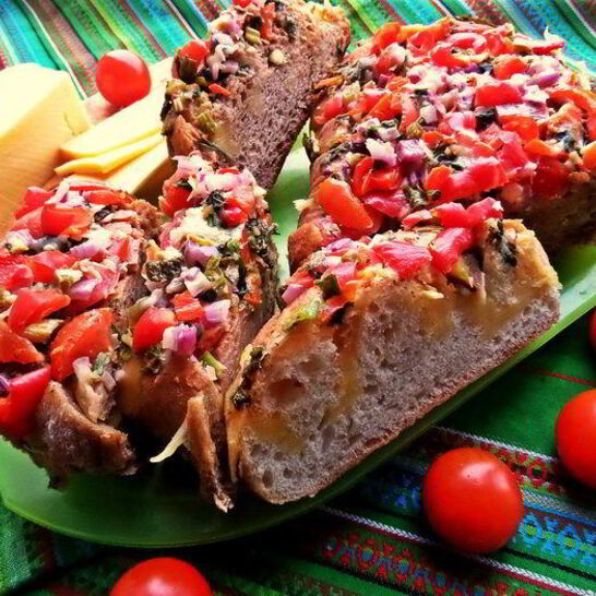 Рецепт горячей закуски иза чиабаттов