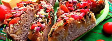 горячая закуска из чиабатты. Шаг 12