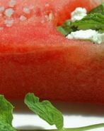 Греческий сыр с мятой в Арбузе