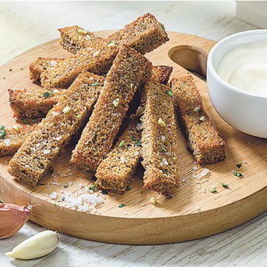 Рецепт чесночные гренки