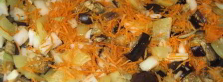 баклажанная и кабачковая икра в духовке. Шаг 4