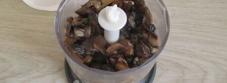 грибная икра из замороженных грибов. Шаг 9