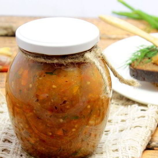 Рецепт икра баклажанная